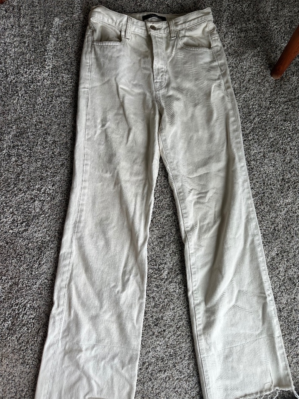 J brand off white jeans